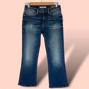Mavi like new high rise cropped flare size 27 4
